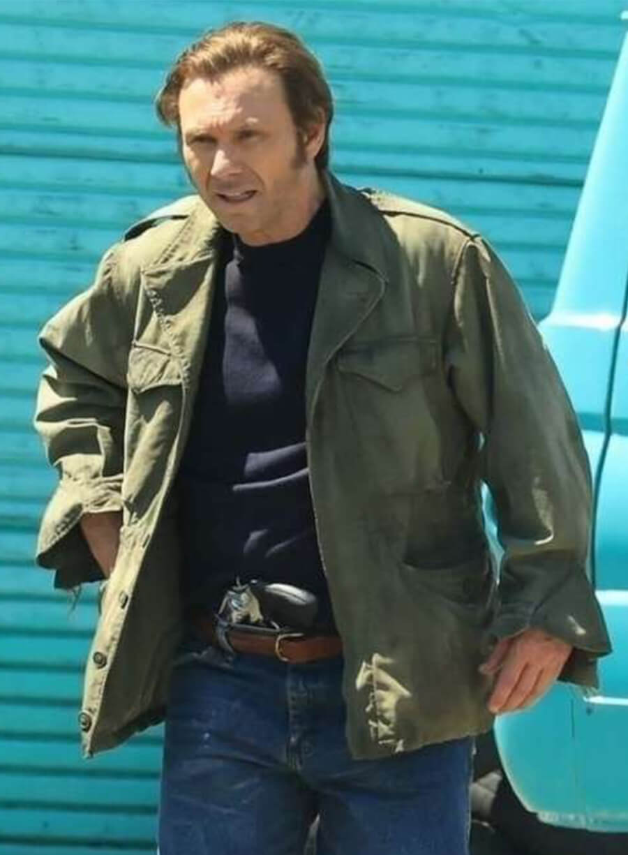 Christian Slater Dexter Original Sin 2024 Harry Morgan Green Jacket