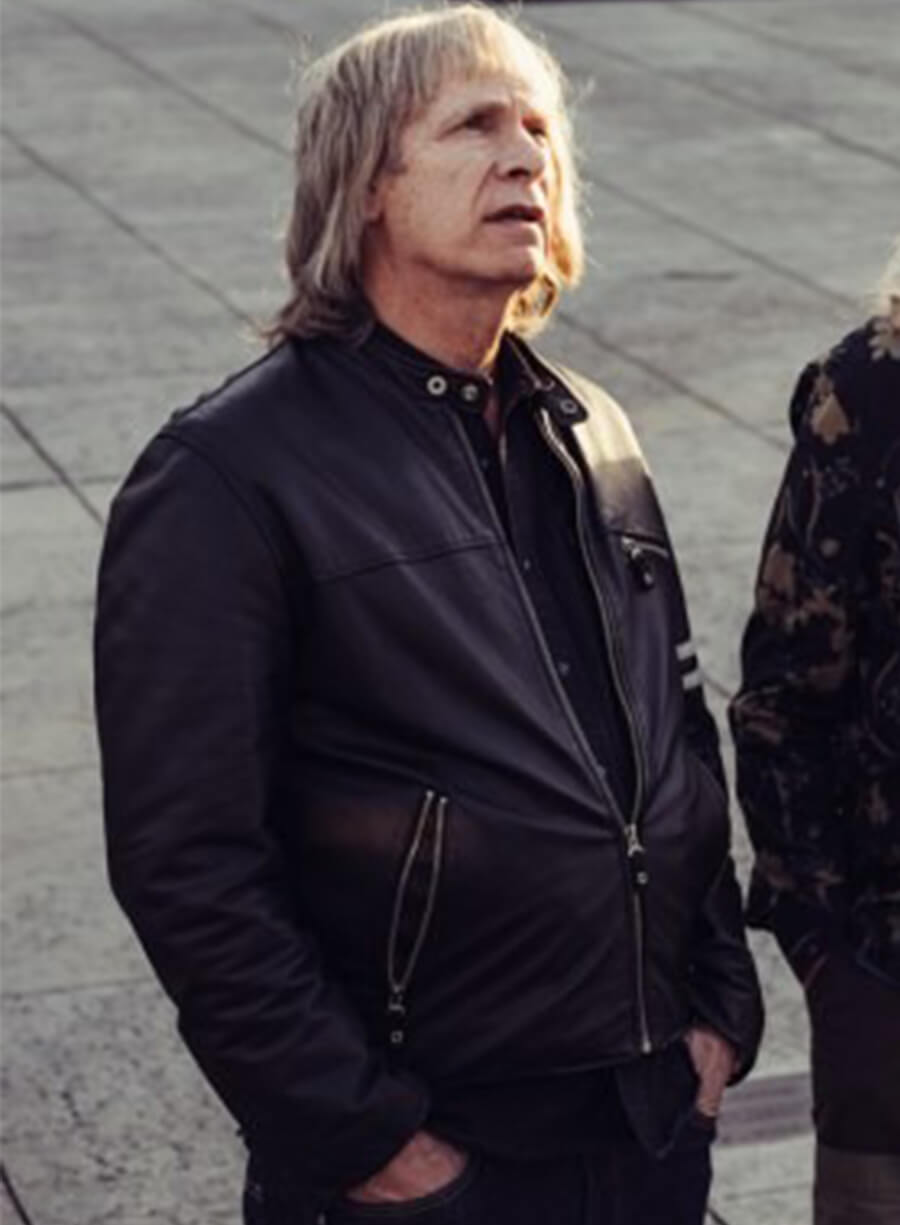 Christopher Guest Spinal Tap 2 Nige Tufnel Black Leather Jacket