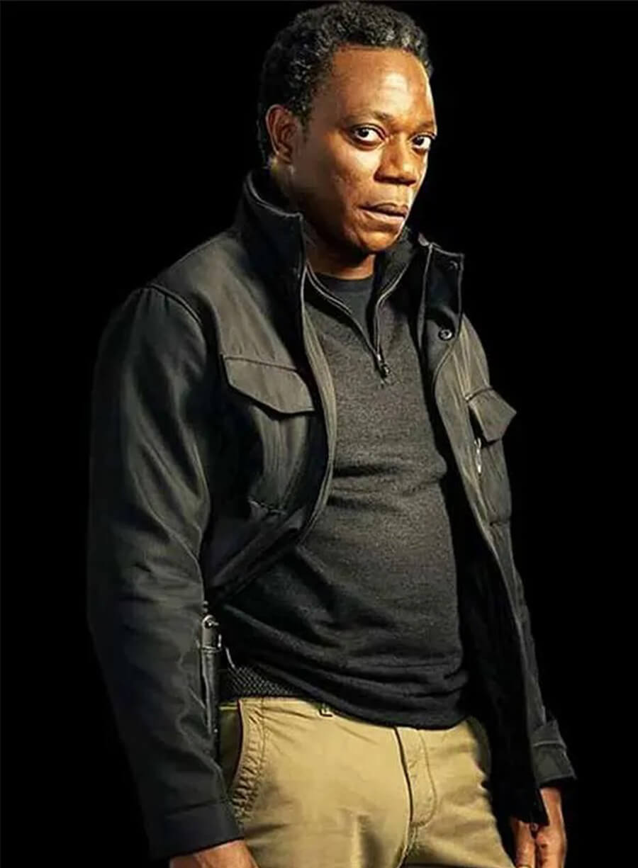 Chukwudi Iwuji Peacemaker Clemson Murn Black Jacket