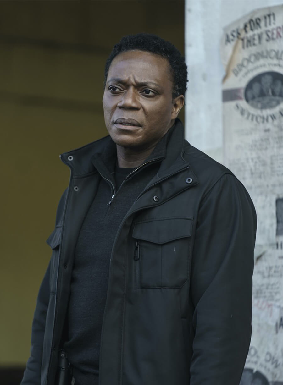 Chukwudi Iwuji Peacemaker Clemson Murn Black Jacket