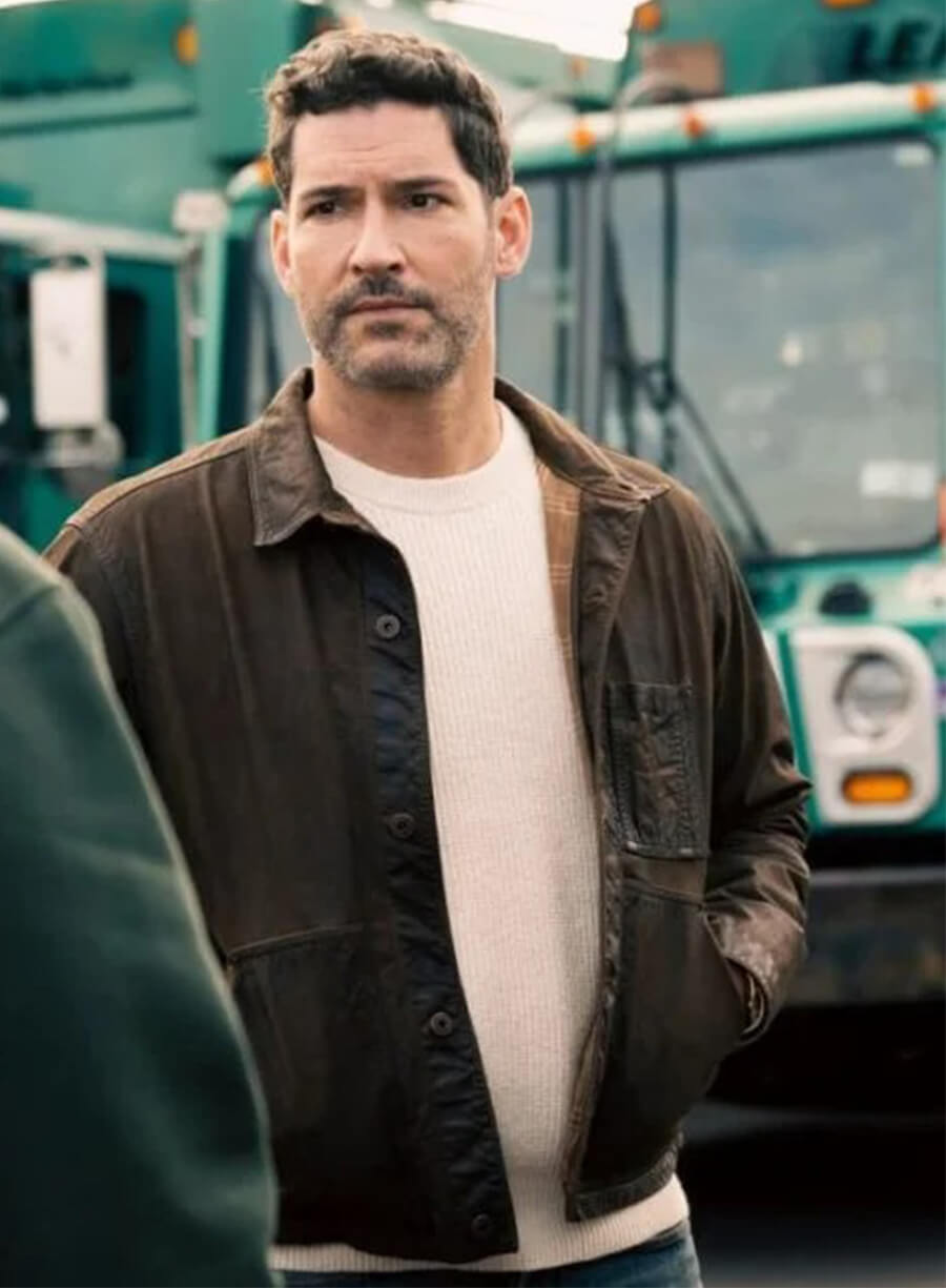 CIA 2026 Colin Glass Brown Cotton Jacket