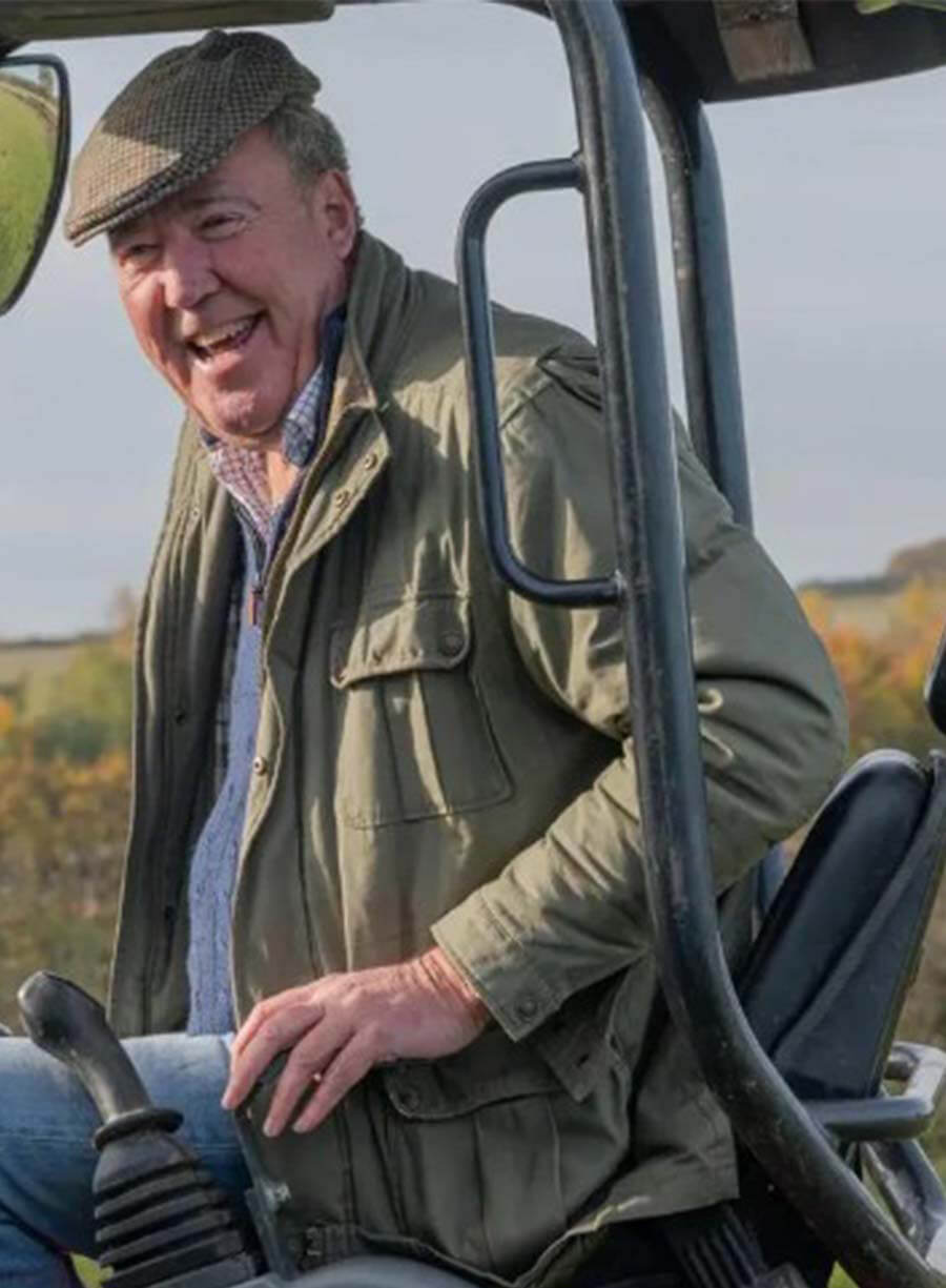 Clarkson’s Farm Jeremy Clarkson Presenter Green Cotton Jacket