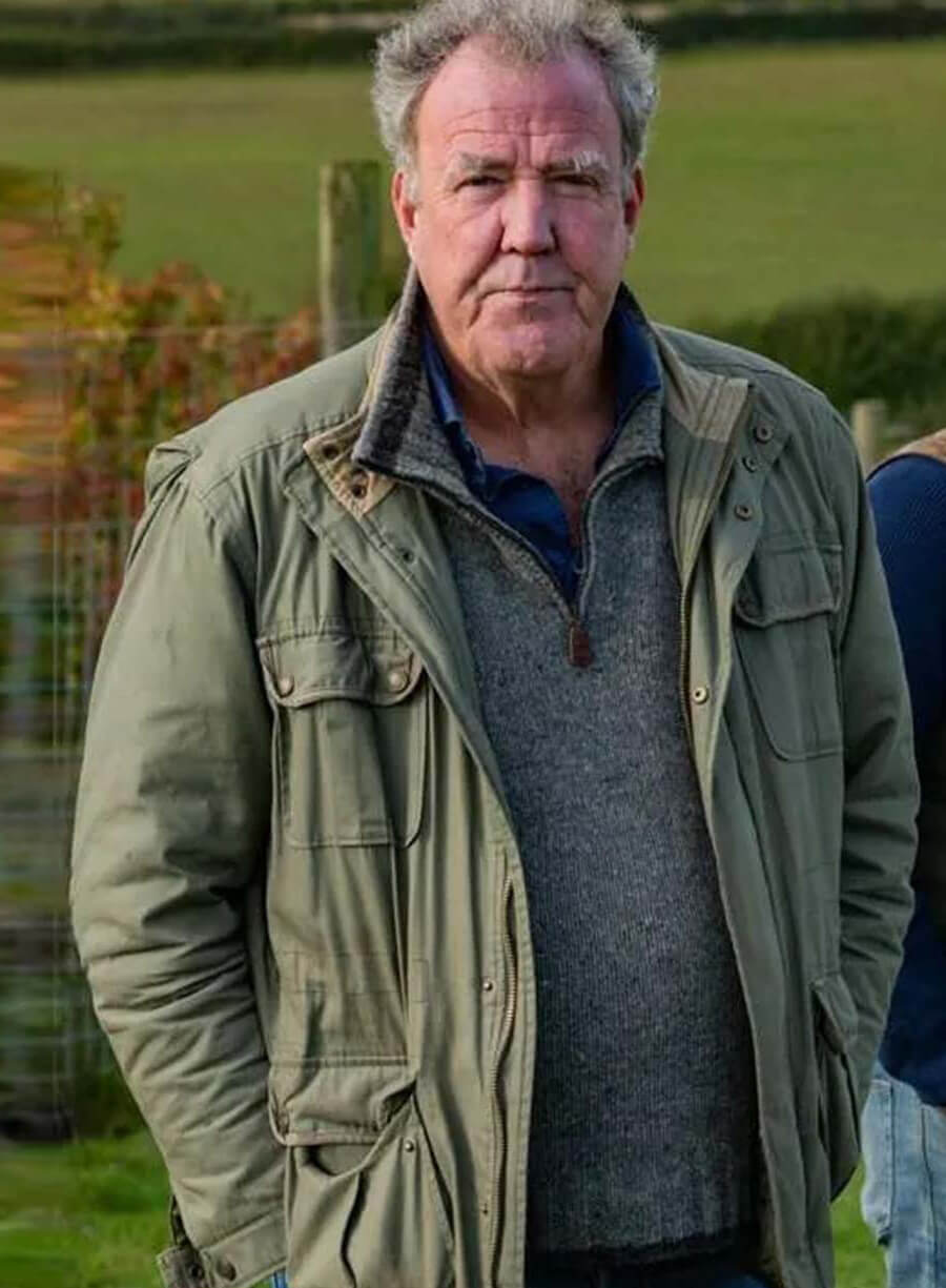 Clarkson’s Farm Jeremy Clarkson Presenter Green Cotton Jacket