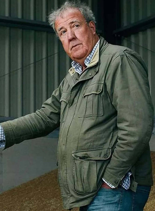 Clarkson’s Farm Jeremy Clarkson Presenter Green Cotton Jacket