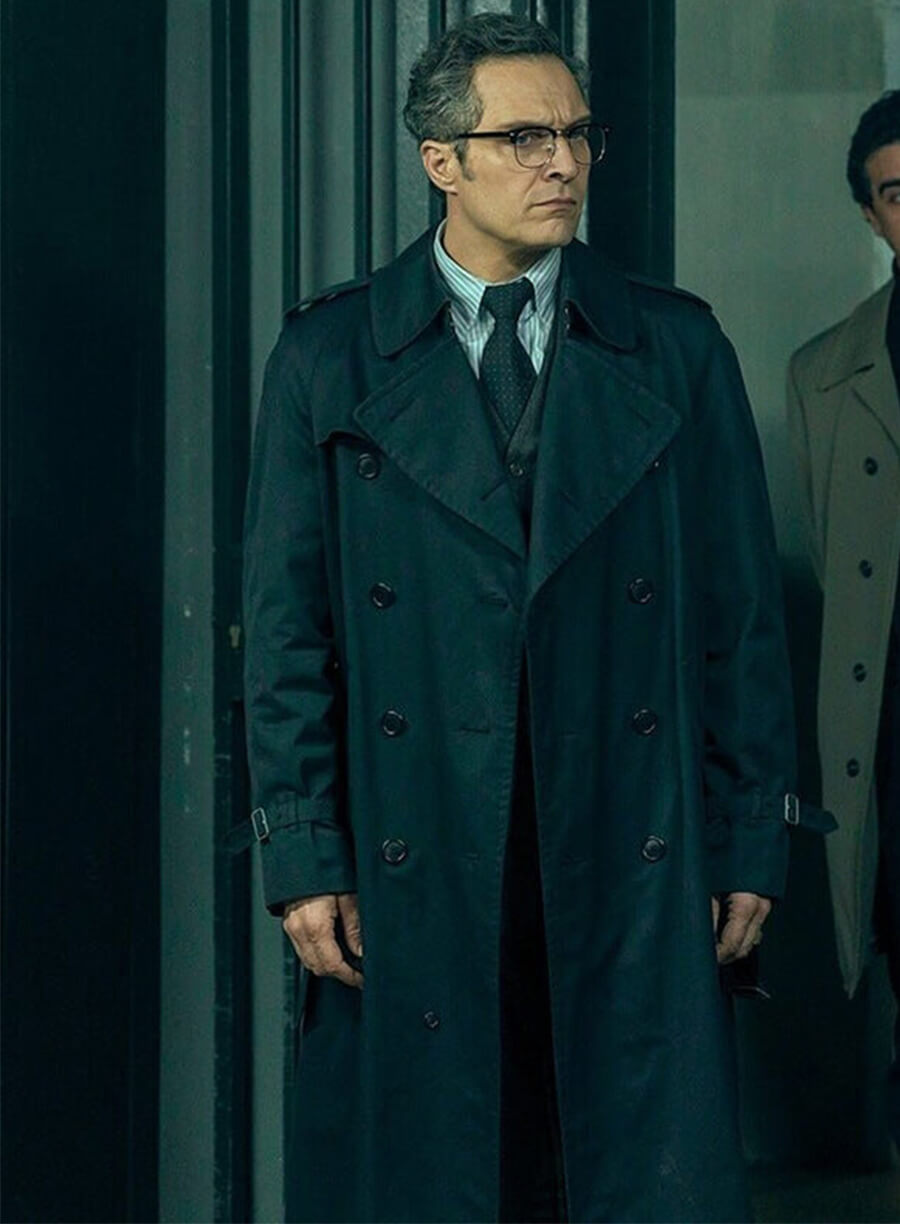 Claudio Santamaria The Big Fake 2026 Il Sarto Black Coat