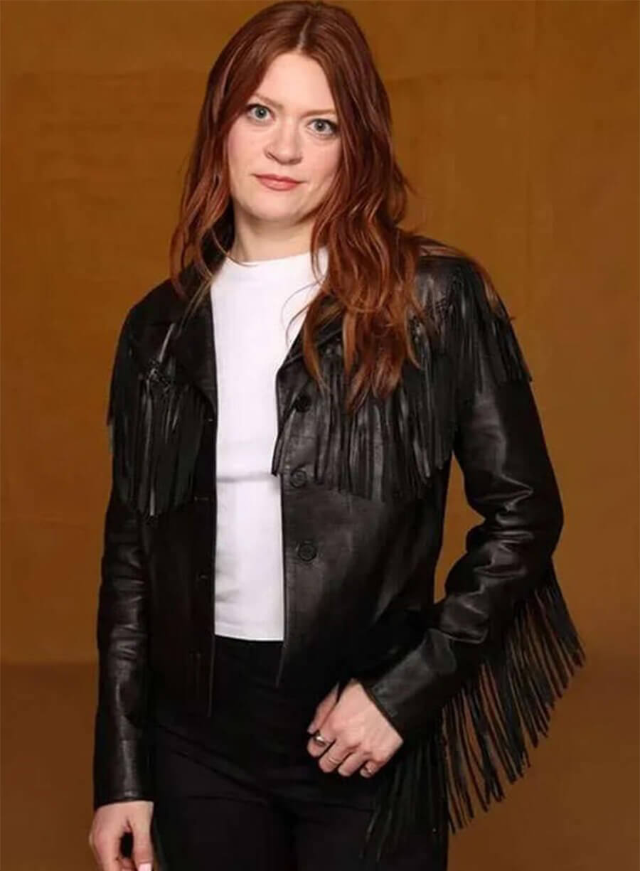Colby Minifie The Surrender 2025 Megan Leather Fringe Jacket