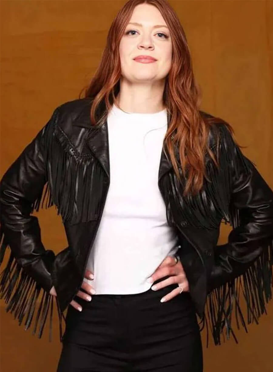 Colby Minifie The Surrender 2025 Megan Leather Fringe Jacket