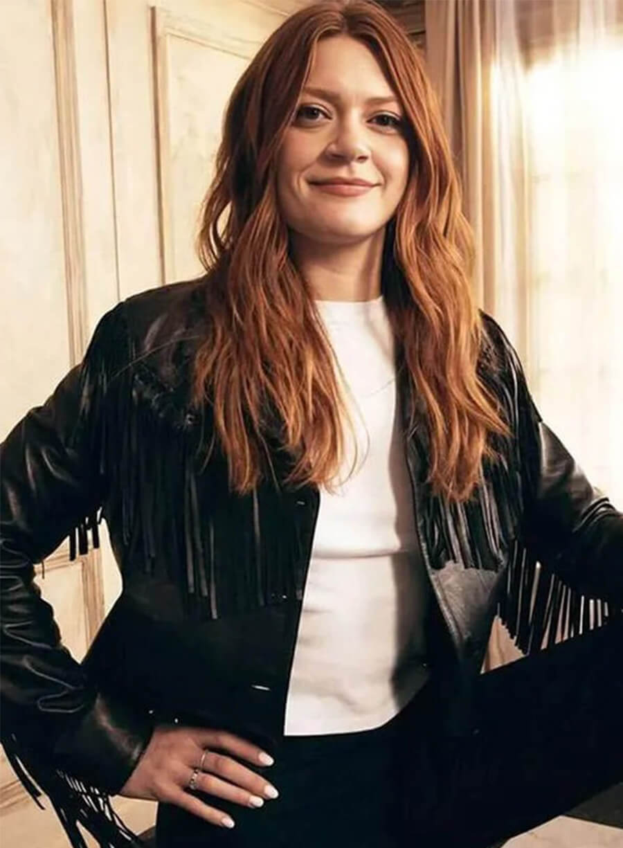 Colby Minifie The Surrender 2025 Megan Leather Fringe Jacket