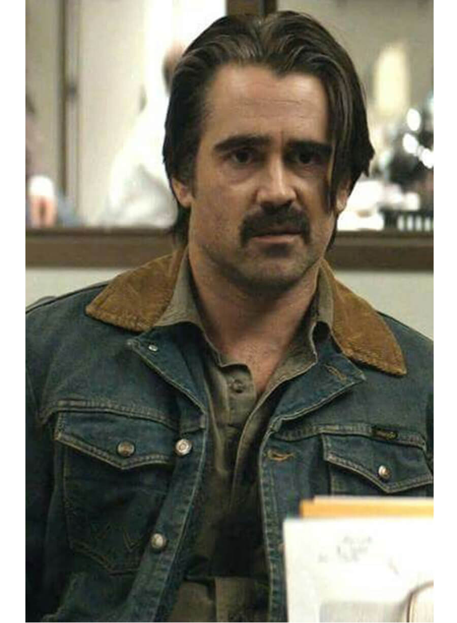 Colin Farrell True Detective S02 Blue Denim Jacket