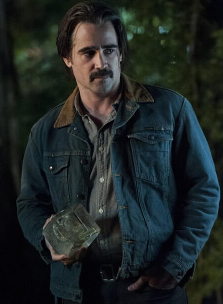 Colin Farrell True Detective S02 Blue Denim Jacket