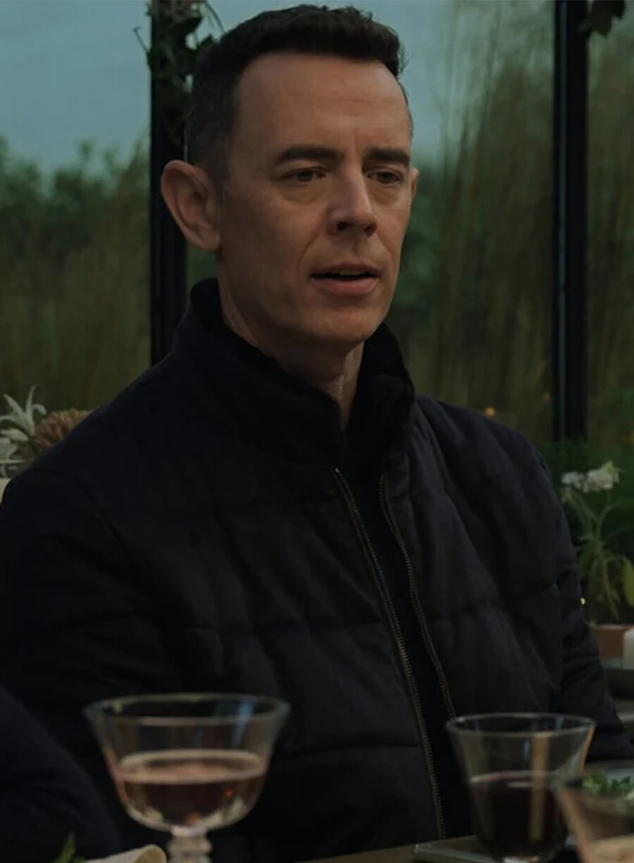 Colin Hanks Silo S03 Per Stensen Blue Jacket
