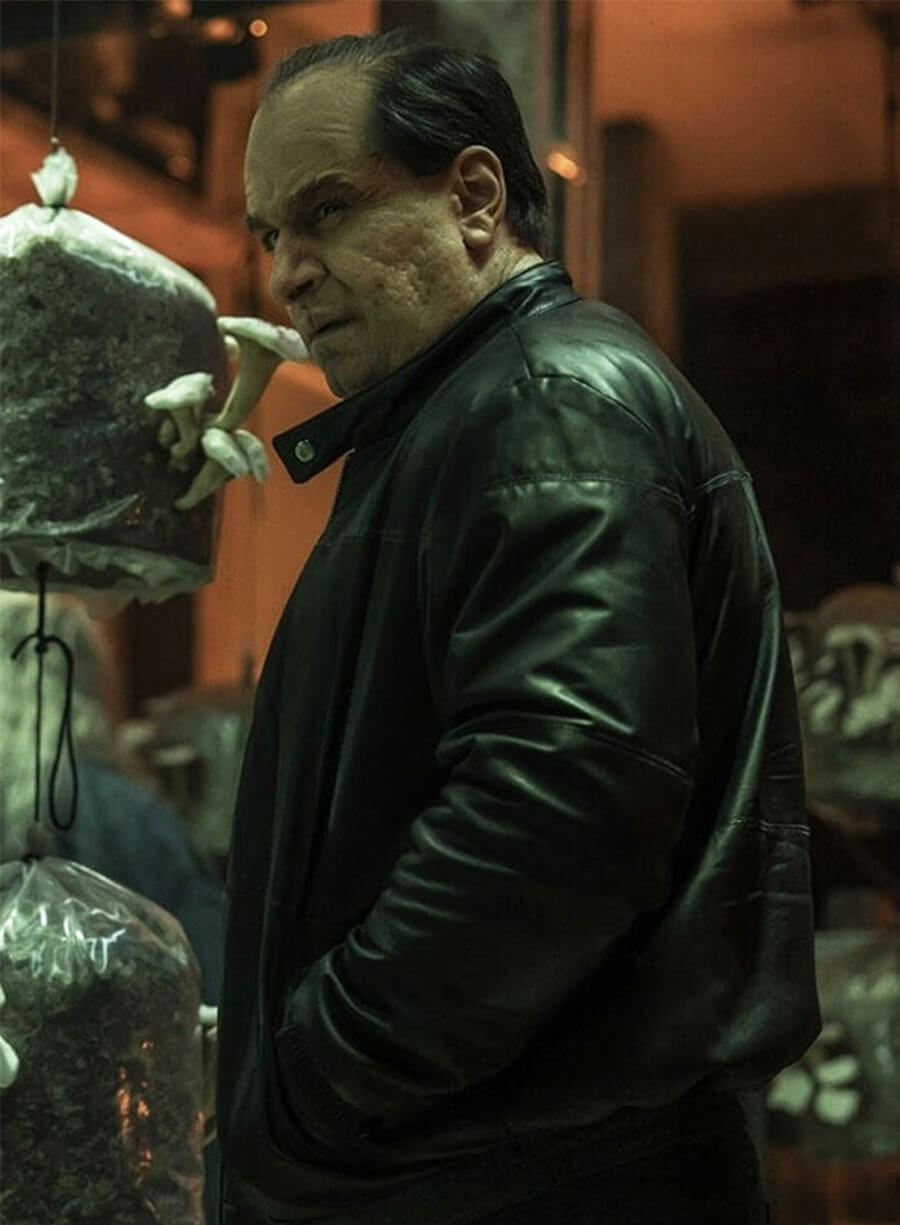 Collin Farrell The Penguin Oswald Cobblepot Black Leather Jacket