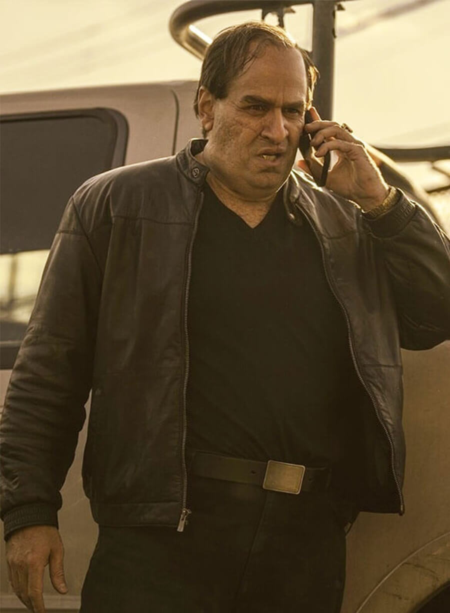 Collin Farrell The Penguin Oswald Cobblepot Black Leather Jacket