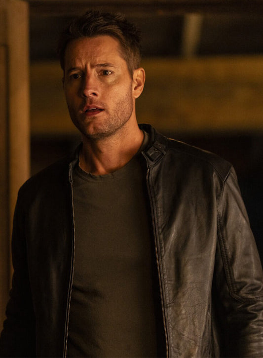Colter Shaw Tracker S01 Justin Hartley Black Leather Jacket