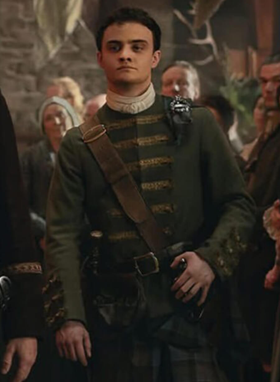 Colum MacKenzie Outlander Blood of My Blood Military Jacket
