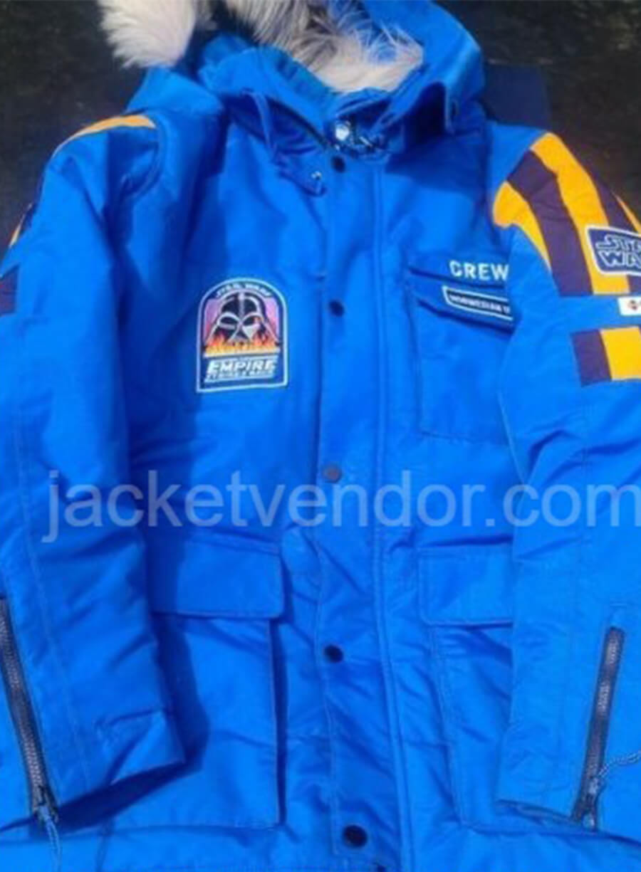 Columbia x Star Wars The Empire Strikes Back Crew Blue Hooded Jacket