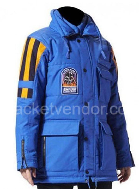 Columbia x Star Wars The Empire Strikes Back Crew Blue Hooded Jacket