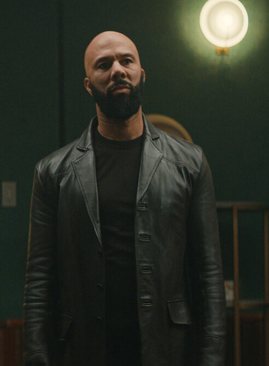 Common Tv Series Silo Robert Sims Leather Blazer Coat