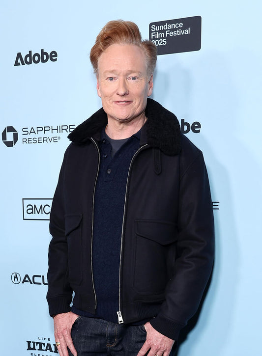 Conan O'Brien 2025 Sundance Film Festival Black Jacket