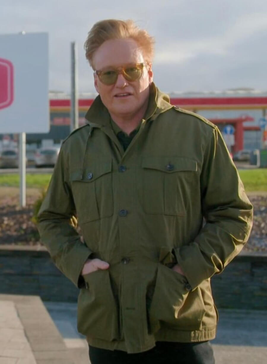 Conan O'Brien Must Go Season 2 Conan O'Brien Green Jacket
