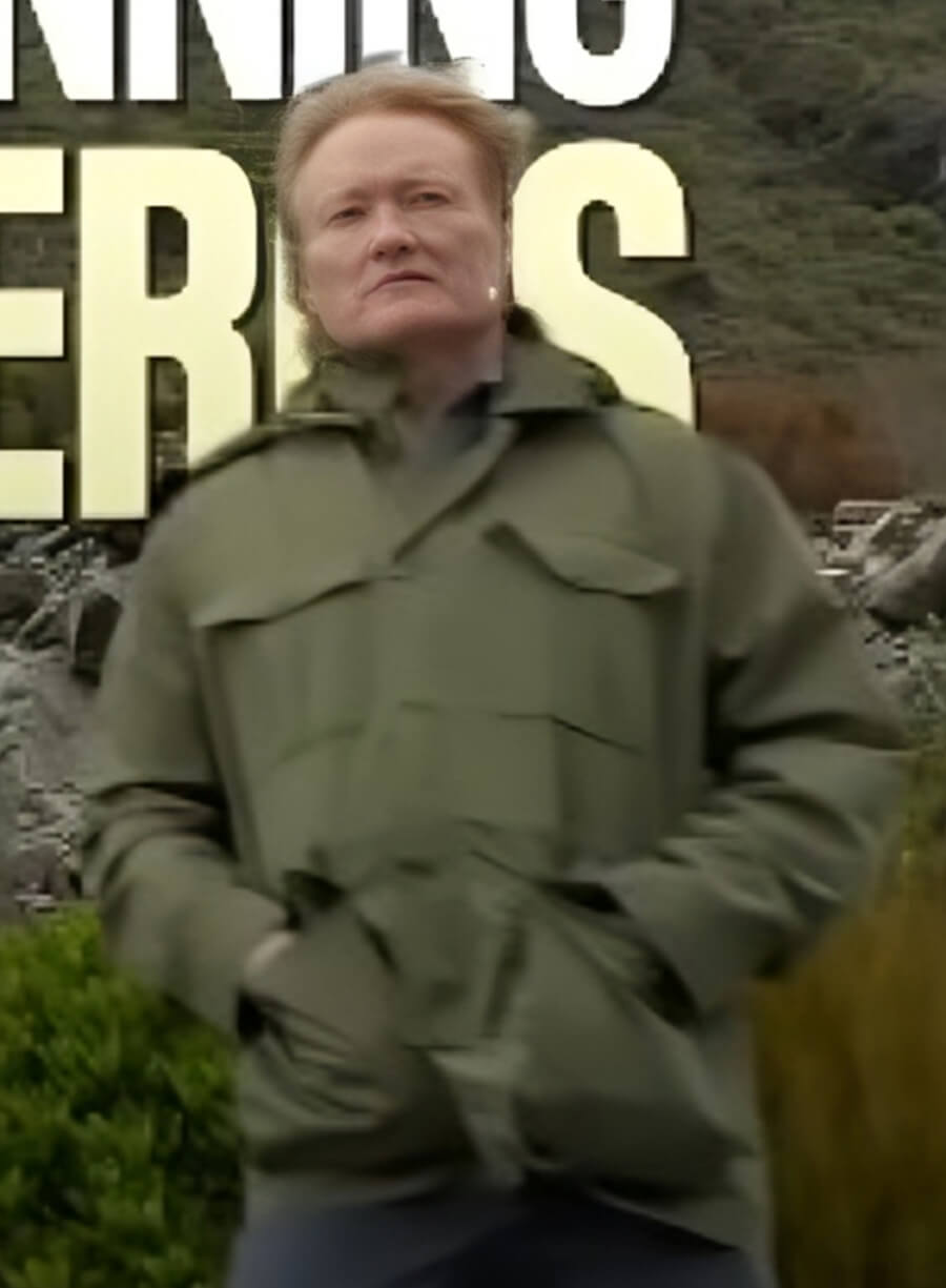 Conan O'Brien Must Go Season 2 Conan O'Brien Green Jacket