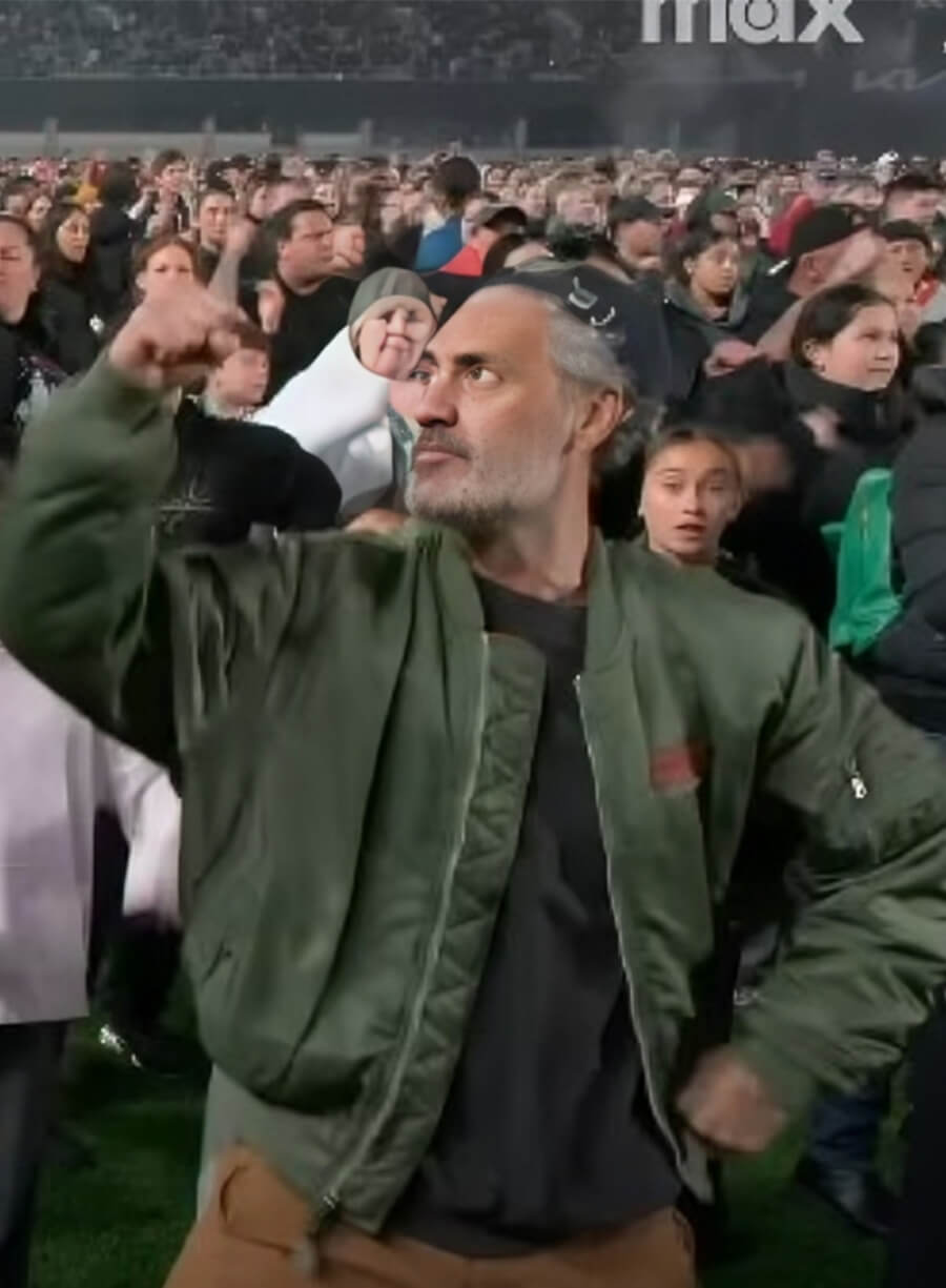 Conan O'Brien Must Go Season 2 Sebastian fan and painter Green Jacket