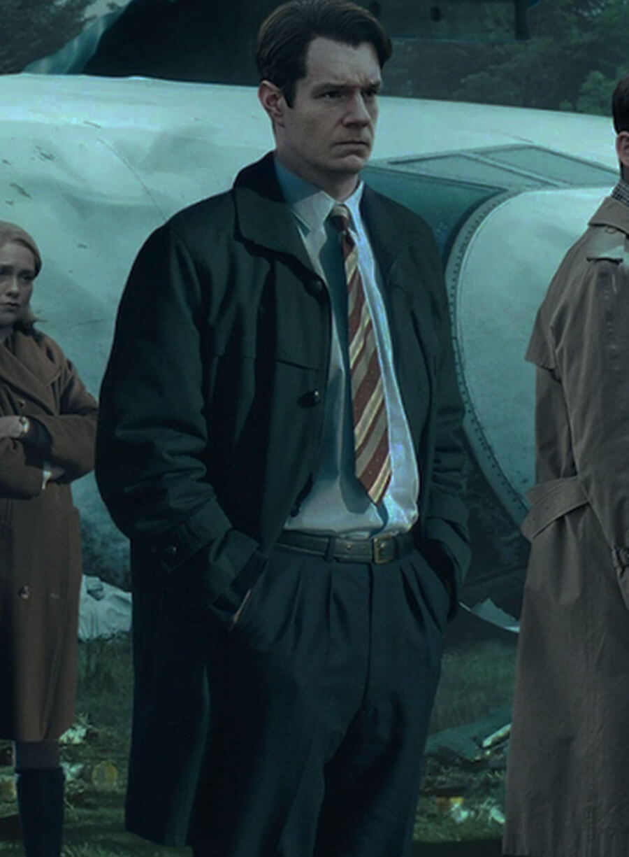 Connor Swindells The Bombing of Pan Am 103 Black Coat