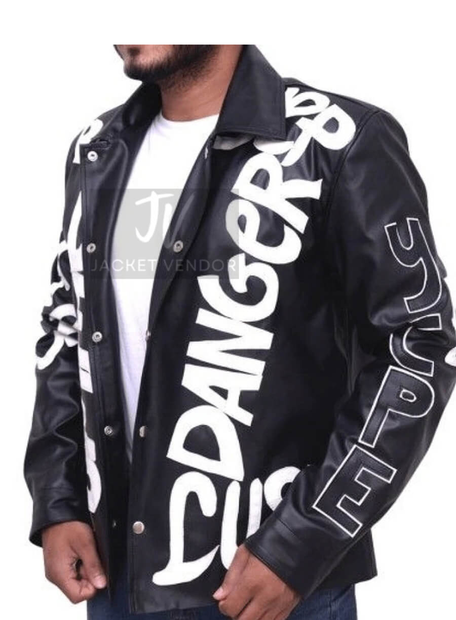 Cool as Ice Vanilla Ice Johnny Black Leather Jacket