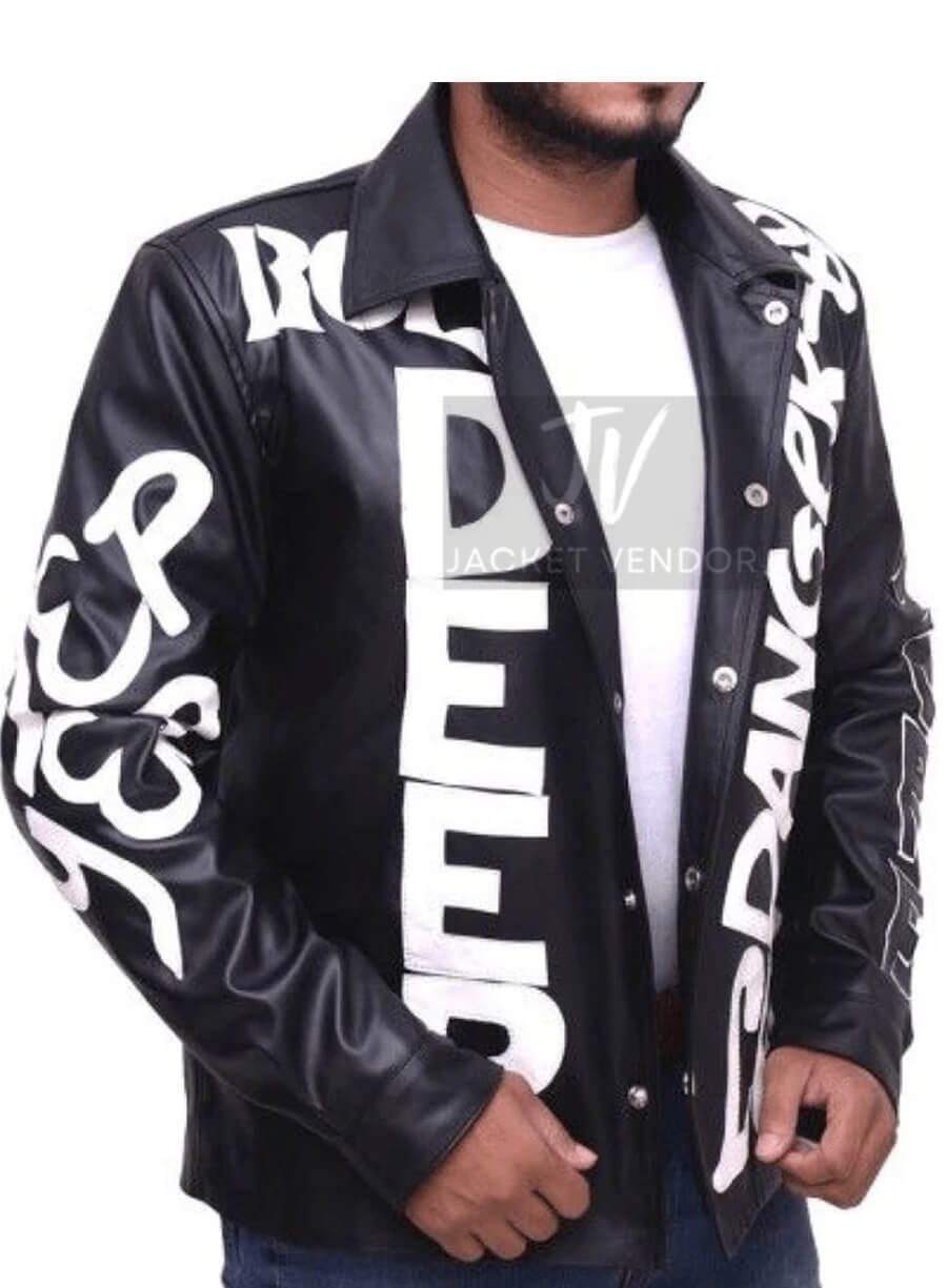 Cool as Ice Vanilla Ice Johnny Black Leather Jacket