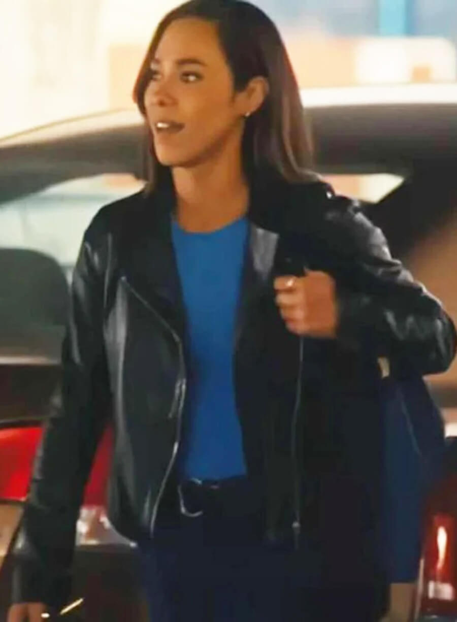 Countdown 2025 Amber Oliveras Leather Jacket