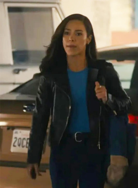 Countdown 2025 Amber Oliveras Leather Jacket