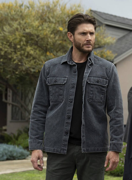 Countdown Mark Meachum Grey Denim Jacket