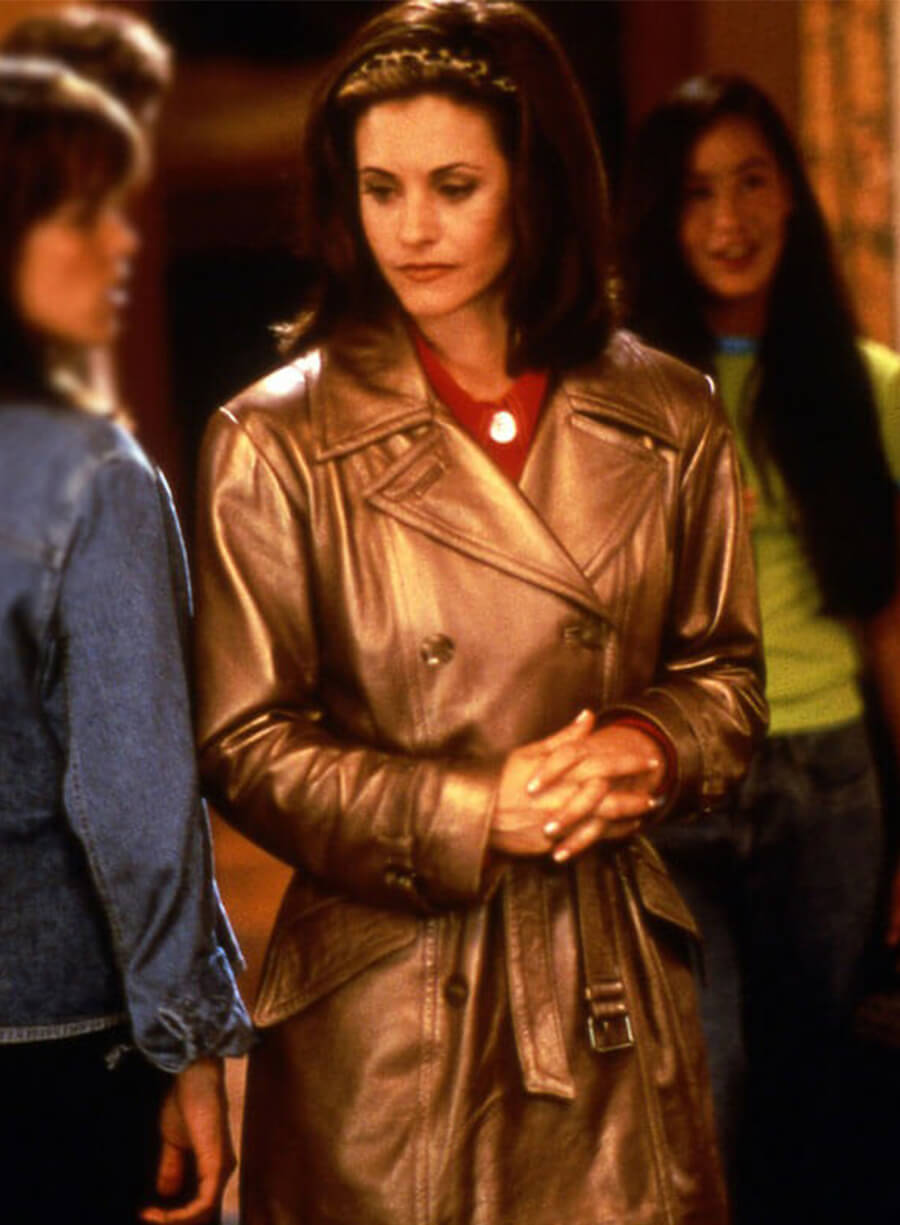 Courtney Cox Scream 1996 Gale Weathers Leather Coat