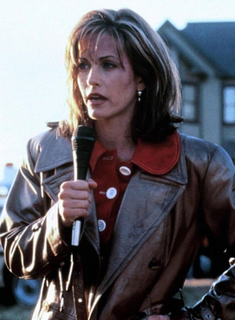Courtney Cox Scream 1996 Gale Weathers Leather Coat