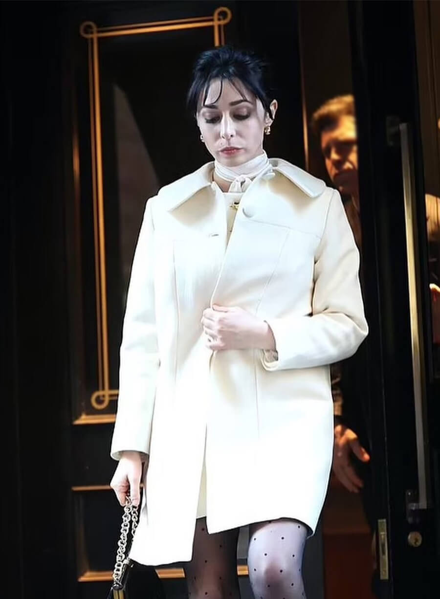 Cristin Milioti The Penguin Sofia falcone White Coat