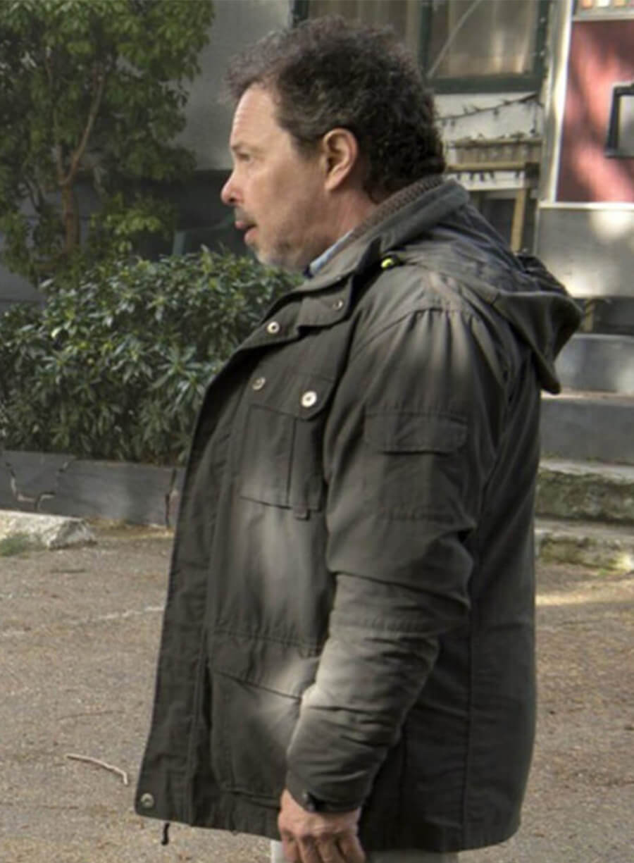 Curtis Armstrong Supernatural Metatron Grey Jacket