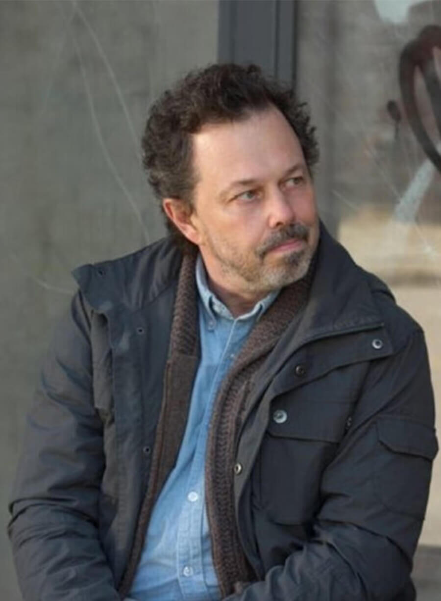 Curtis Armstrong Supernatural Metatron Grey Jacket