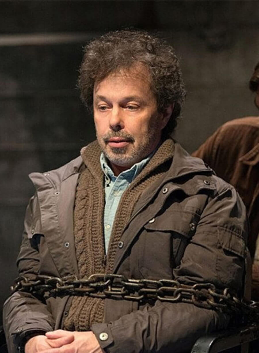 Curtis Armstrong Supernatural Metatron Grey Jacket