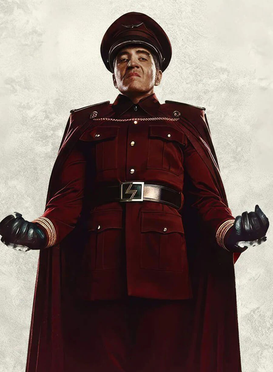 Dan Dastmalchian Street Fighter 2026 M. Bison Red Jacket