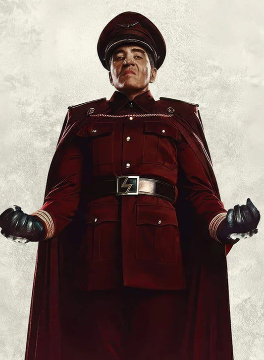 Dan Dastmalchian Street Fighter 2026 M. Bison Red Jacket