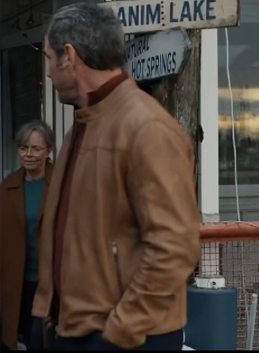 Dan Payne Remarkably Bright Creatures Adam Wright Leather Jacket