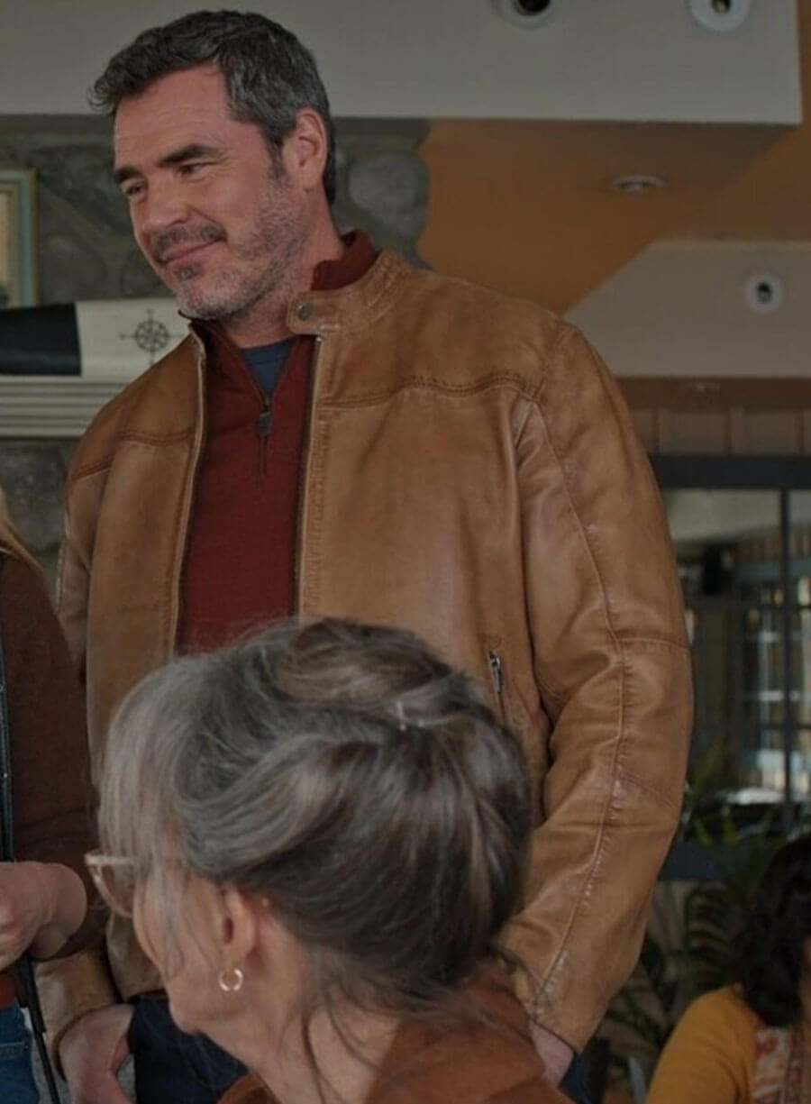 Dan Payne Remarkably Bright Creatures Adam Wright Leather Jacket