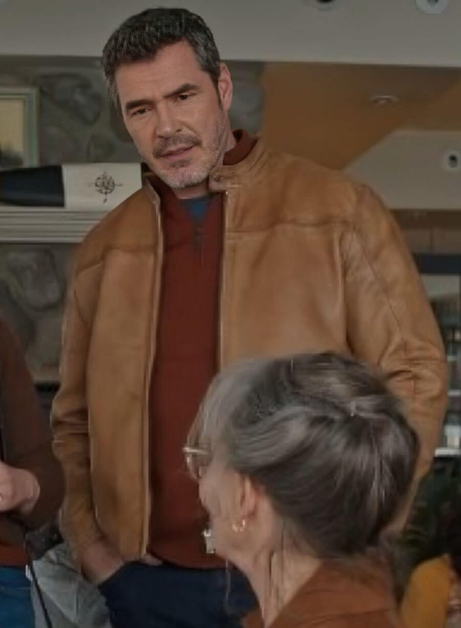 Dan Payne Remarkably Bright Creatures Adam Wright Leather Jacket