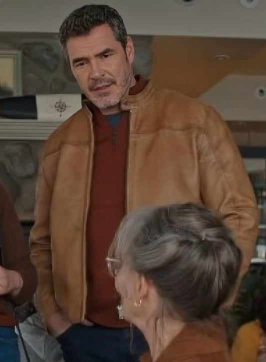 Dan Payne Remarkably Bright Creatures Adam Wright Leather Jacket