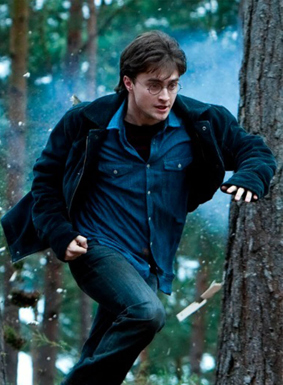 Daniel Radcliffe Harry Potter and the Deathly Hallows Black Jacket 