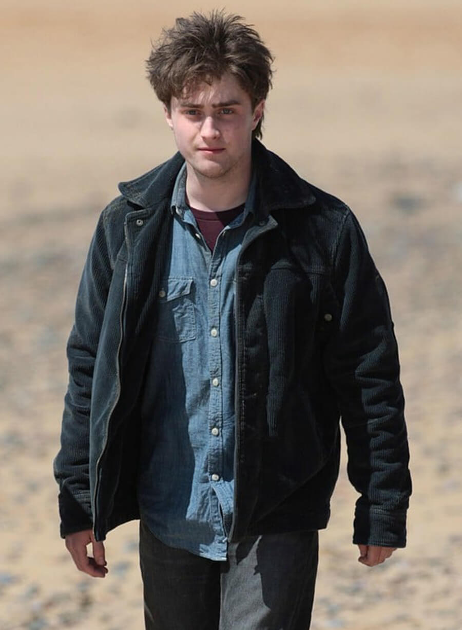 Daniel Radcliffe Harry Potter and the Deathly Hallows Black Jacket 