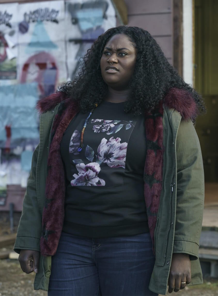 Danielle Brooks Peacemaker Leota Adebayo Green Jacket