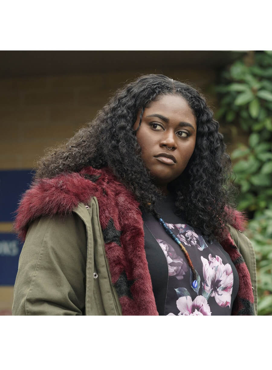 Danielle Brooks Peacemaker Leota Adebayo Green Jacket