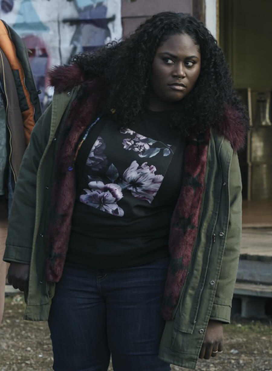 Danielle Brooks Peacemaker Leota Adebayo Green Jacket