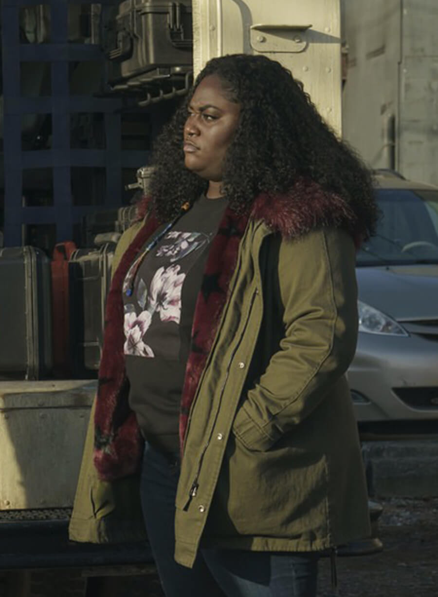 Danielle Brooks Peacemaker Leota Adebayo Green Jacket